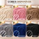 [LEVE 2 PAGUE 1] Cobertor Pele de Coelho, Ultramacio, Leve e Muito Quente + Brinde: Kit 2 Almofadas de Pelúcia